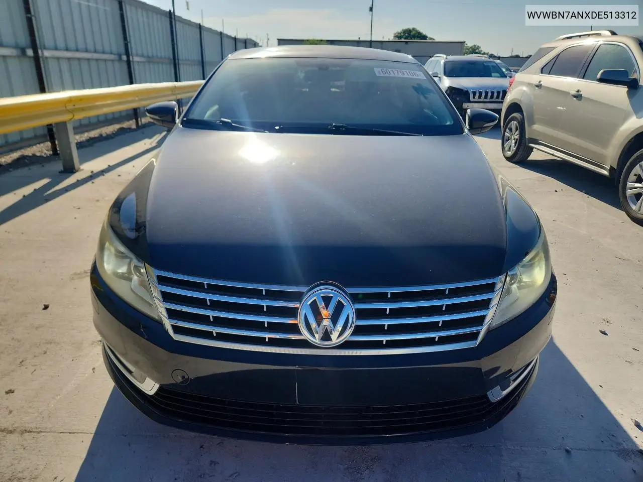 2013 Volkswagen Cc Sport VIN: WVWBN7ANXDE513312 Lot: 60179106