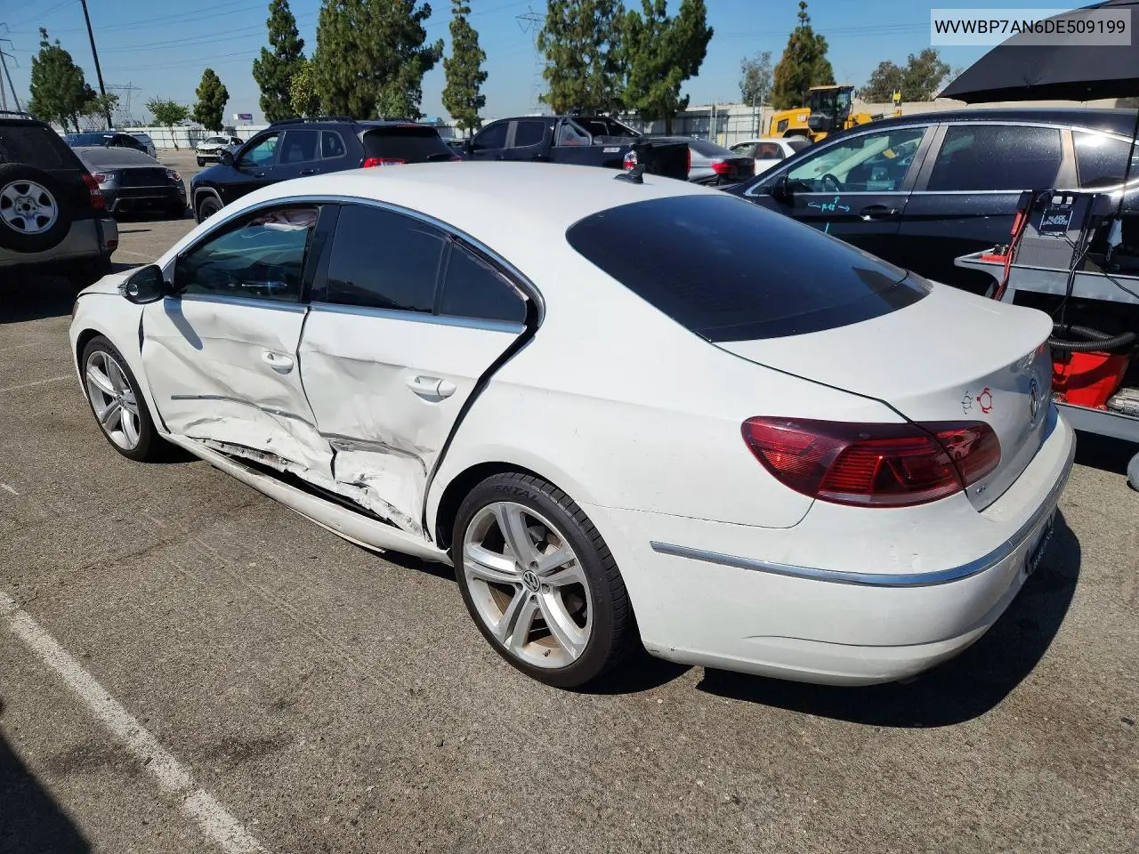 2013 Volkswagen Cc Sport VIN: WVWBP7AN6DE509199 Lot: 60324656