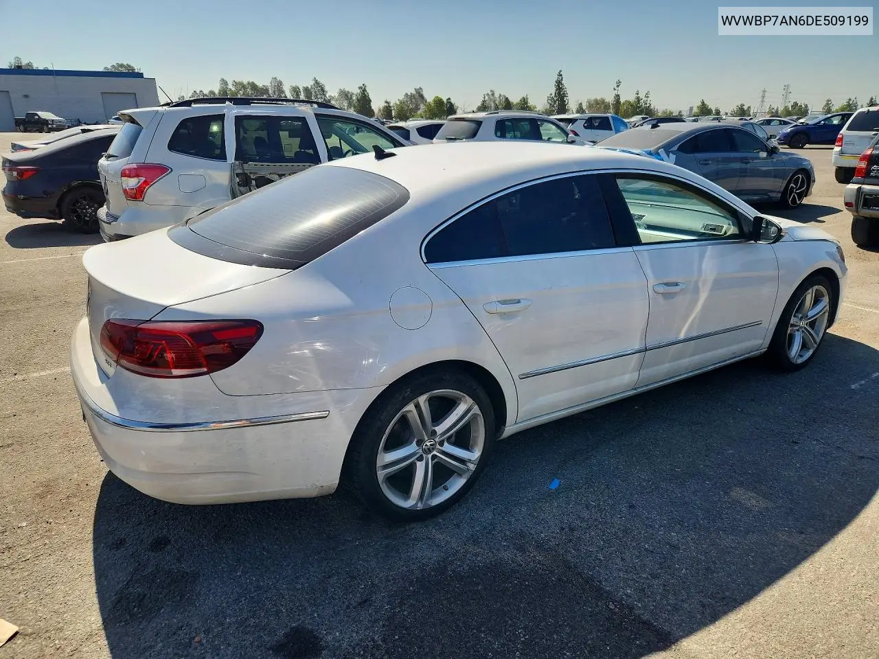 2013 Volkswagen Cc Sport VIN: WVWBP7AN6DE509199 Lot: 60324656