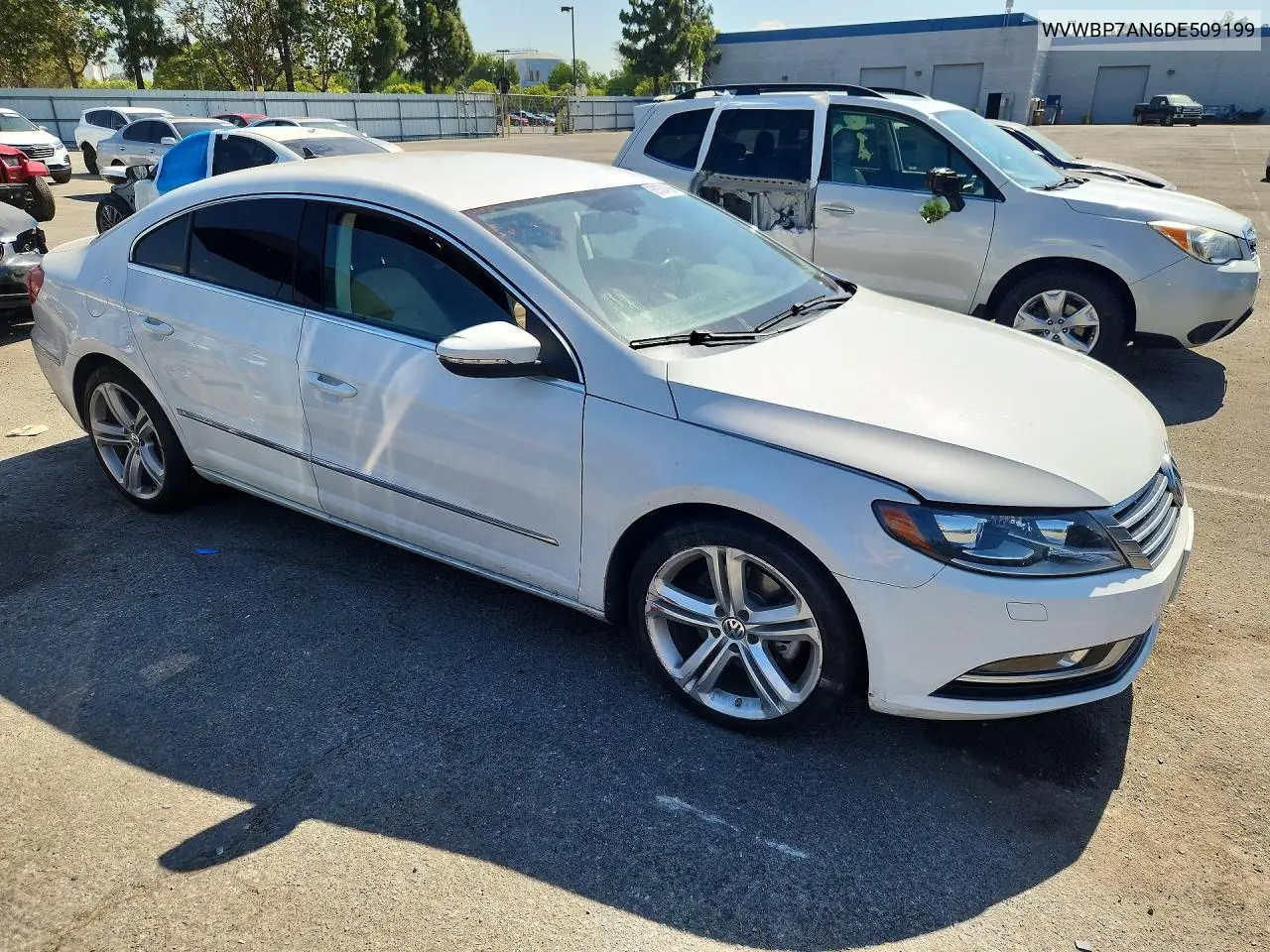 2013 Volkswagen Cc Sport VIN: WVWBP7AN6DE509199 Lot: 60324656