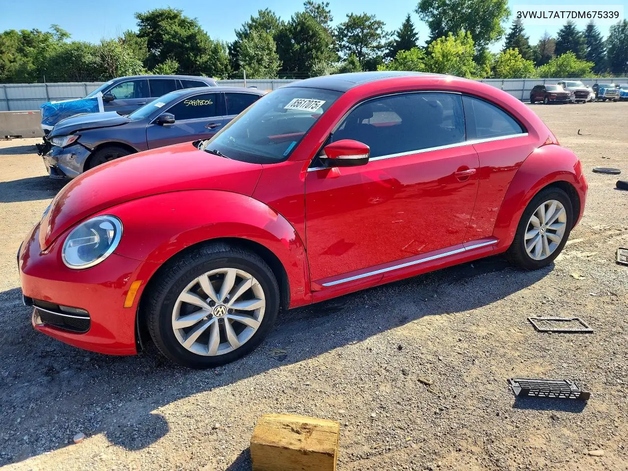 2013 Volkswagen Beetle Tdi VIN: 3VWJL7AT7DM675339 Lot: 85617075