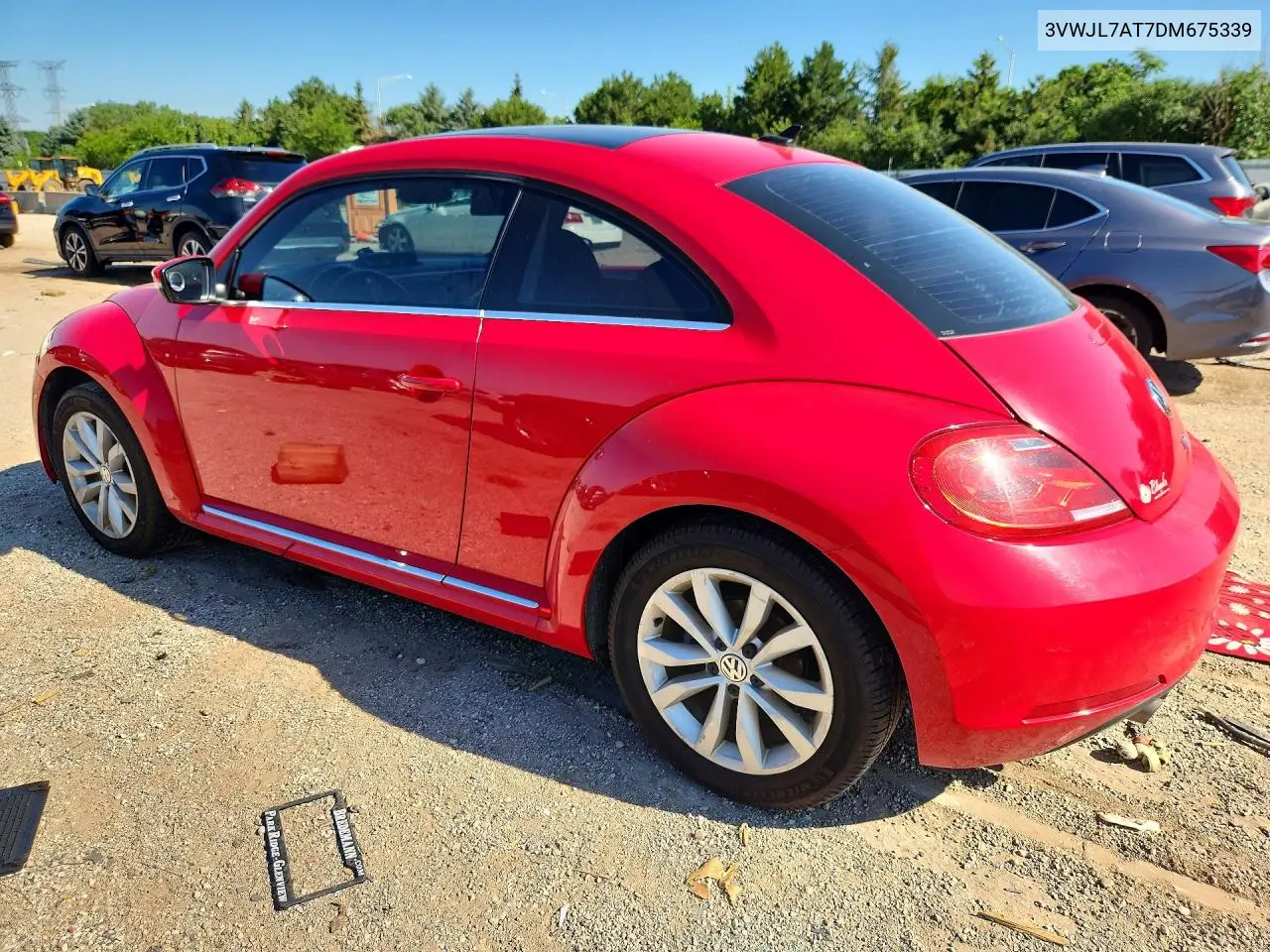 2013 Volkswagen Beetle Tdi VIN: 3VWJL7AT7DM675339 Lot: 85617075