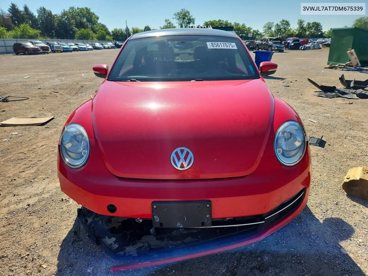 2013 Volkswagen Beetle Tdi VIN: 3VWJL7AT7DM675339 Lot: 85617075