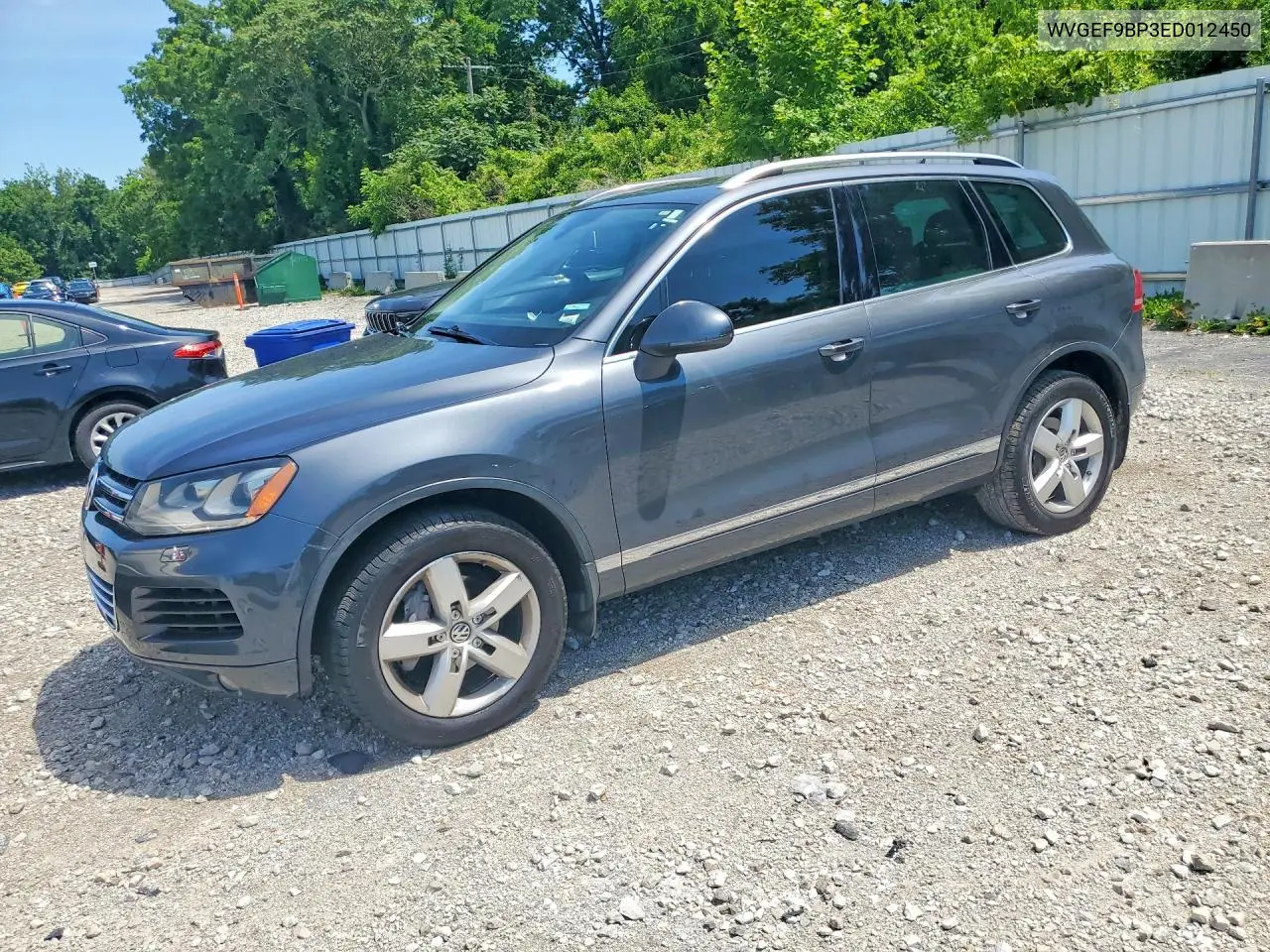 2014 Volkswagen Touareg V6 VIN: WVGEF9BP3ED012450 Lot: 55621626