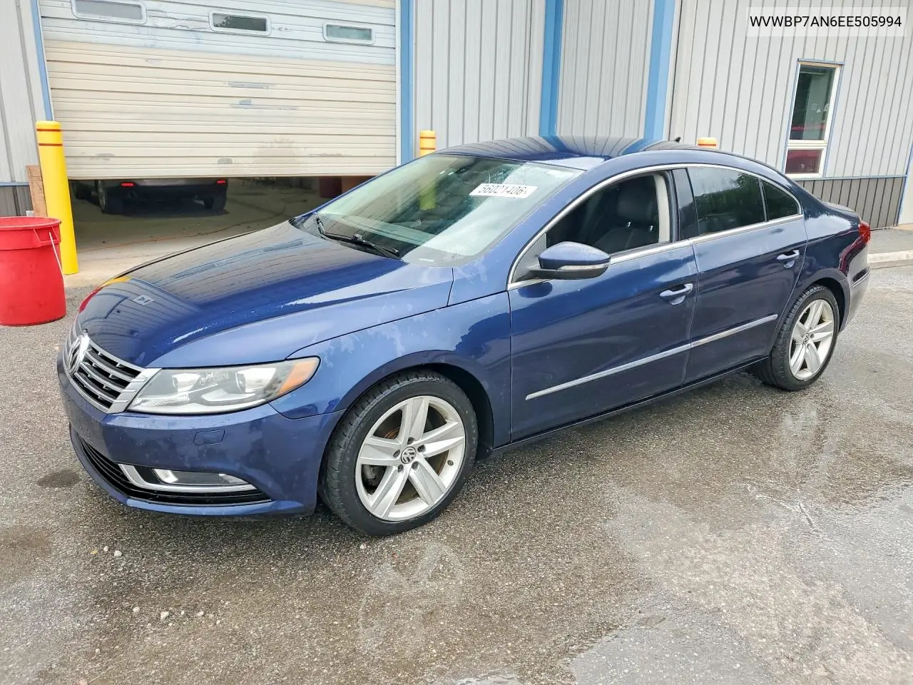 2014 Volkswagen Cc Sport VIN: WVWBP7AN6EE505994 Lot: 56021406