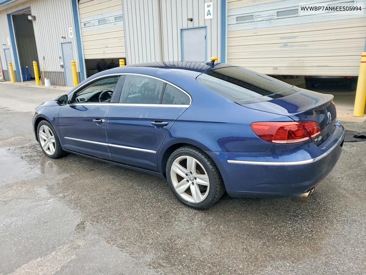 2014 Volkswagen Cc Sport VIN: WVWBP7AN6EE505994 Lot: 56021406