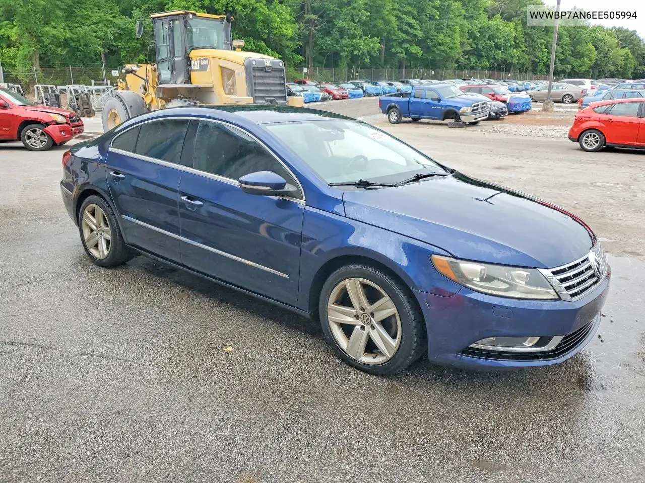 2014 Volkswagen Cc Sport VIN: WVWBP7AN6EE505994 Lot: 56021406