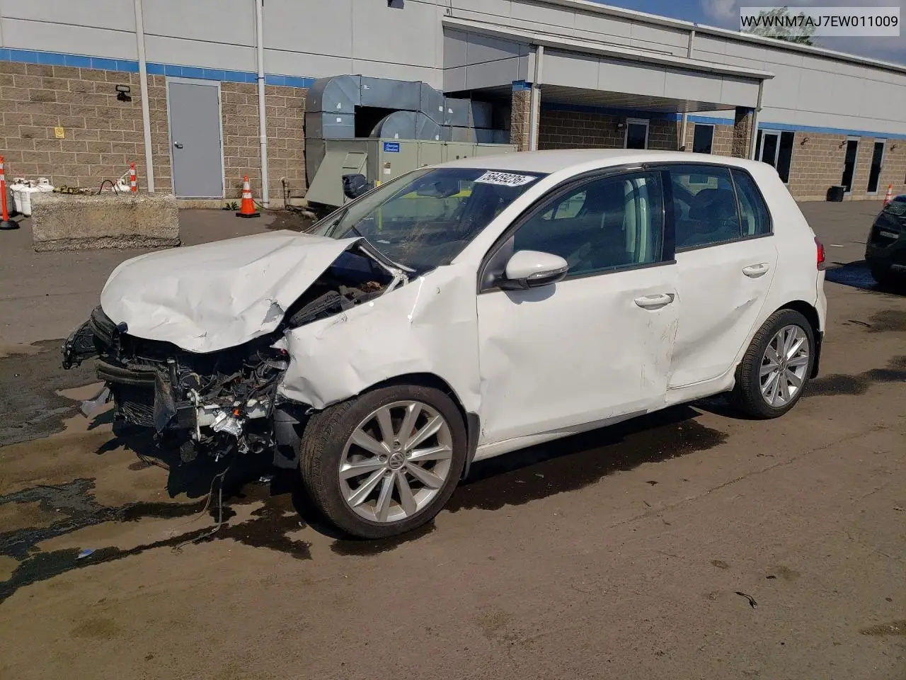 2014 Volkswagen Golf VIN: WVWNM7AJ7EW011009 Lot: 56459236