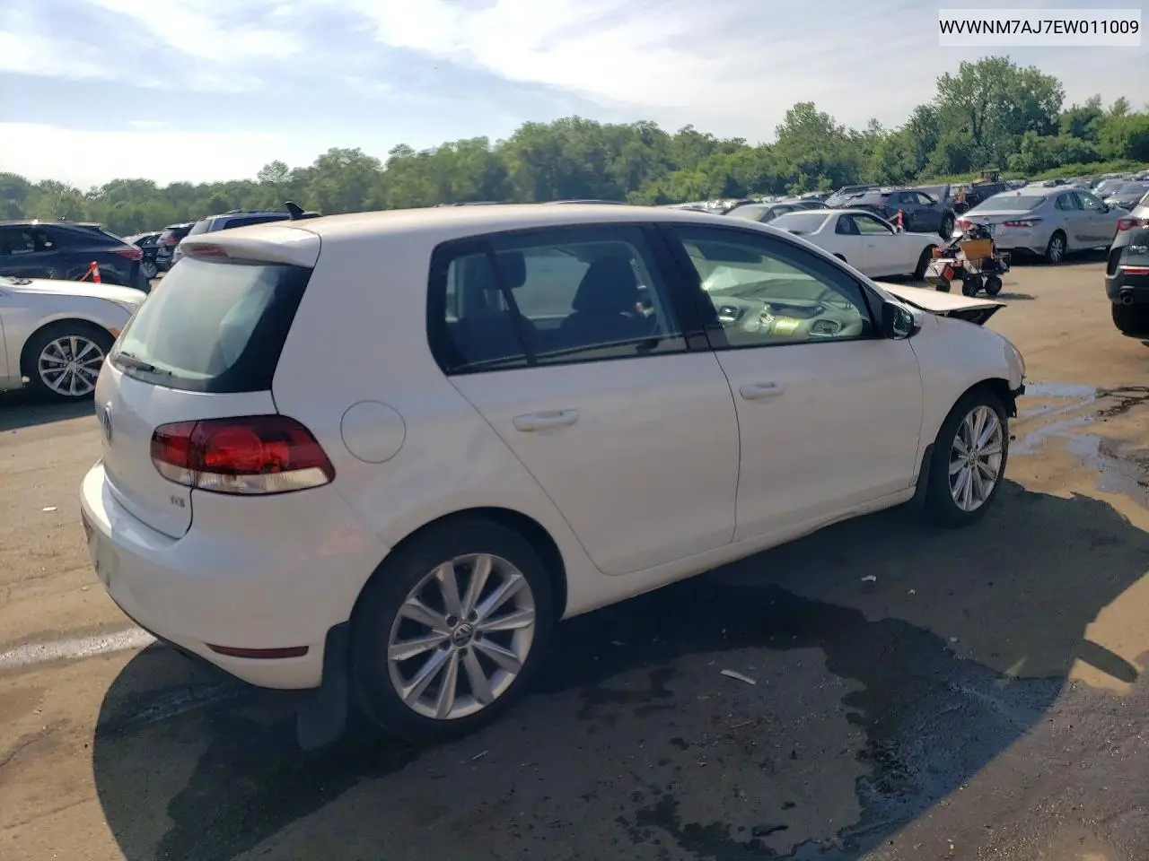 2014 Volkswagen Golf VIN: WVWNM7AJ7EW011009 Lot: 56459236