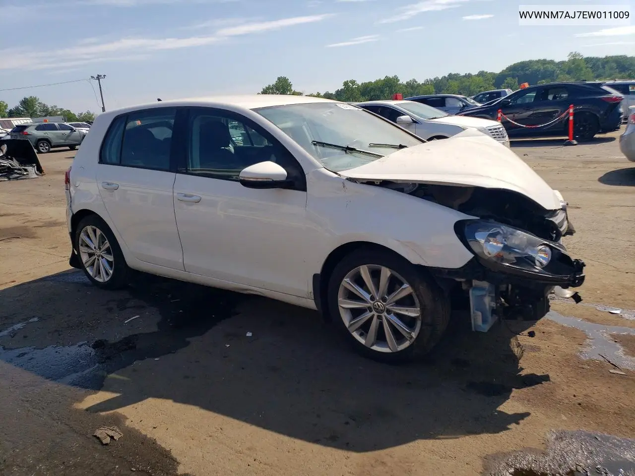 2014 Volkswagen Golf VIN: WVWNM7AJ7EW011009 Lot: 56459236