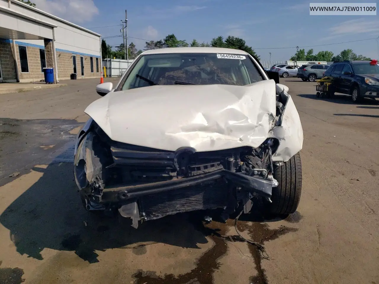 2014 Volkswagen Golf VIN: WVWNM7AJ7EW011009 Lot: 56459236