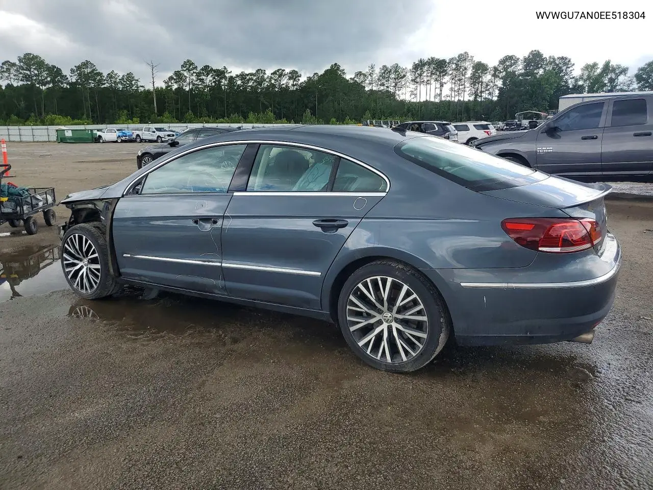 2014 Volkswagen Cc Vr6 4Motion VIN: WVWGU7AN0EE518304 Lot: 57506316