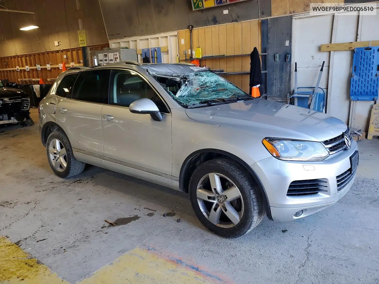 2014 Volkswagen Touareg V6 VIN: WVGEF9BP9ED006510 Lot: 57540226