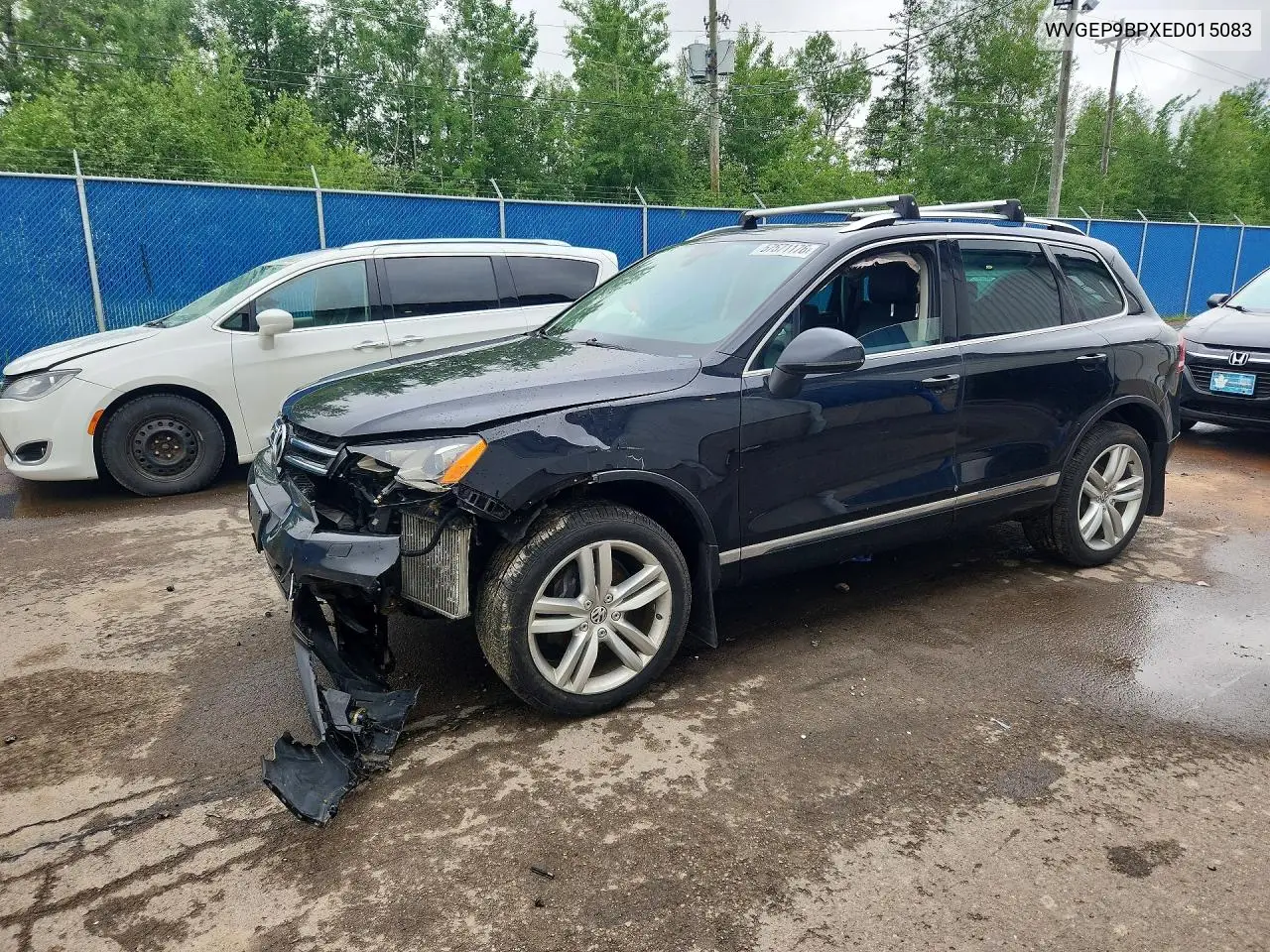2014 Volkswagen Touareg V6 Tdi VIN: WVGEP9BPXED015083 Lot: 57571176