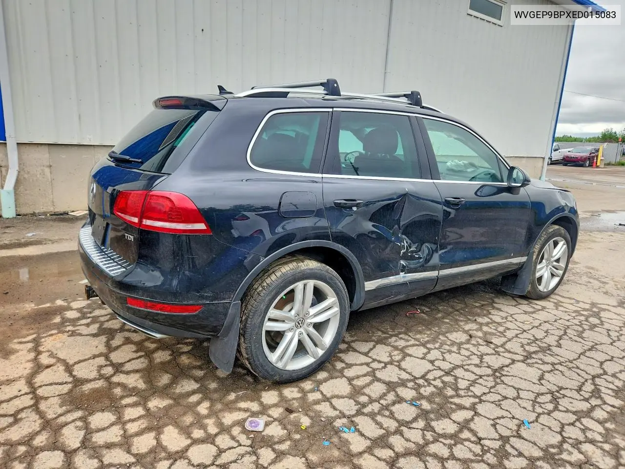 2014 Volkswagen Touareg V6 Tdi VIN: WVGEP9BPXED015083 Lot: 57571176