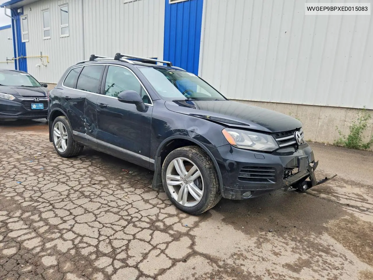 2014 Volkswagen Touareg V6 Tdi VIN: WVGEP9BPXED015083 Lot: 57571176