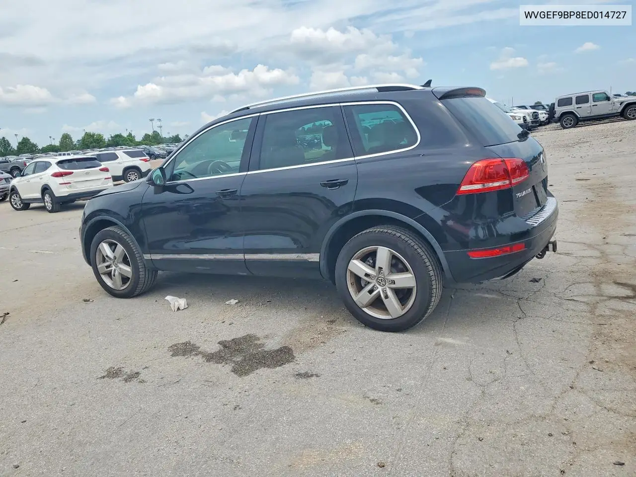 2014 Volkswagen Touareg V6 VIN: WVGEF9BP8ED014727 Lot: 59688136