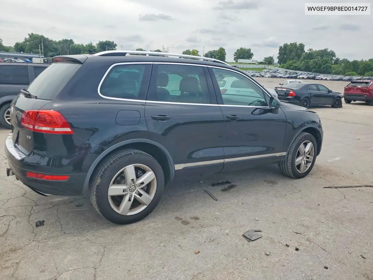 2014 Volkswagen Touareg V6 VIN: WVGEF9BP8ED014727 Lot: 59688136