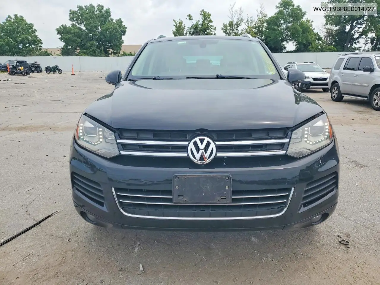 2014 Volkswagen Touareg V6 VIN: WVGEF9BP8ED014727 Lot: 59688136
