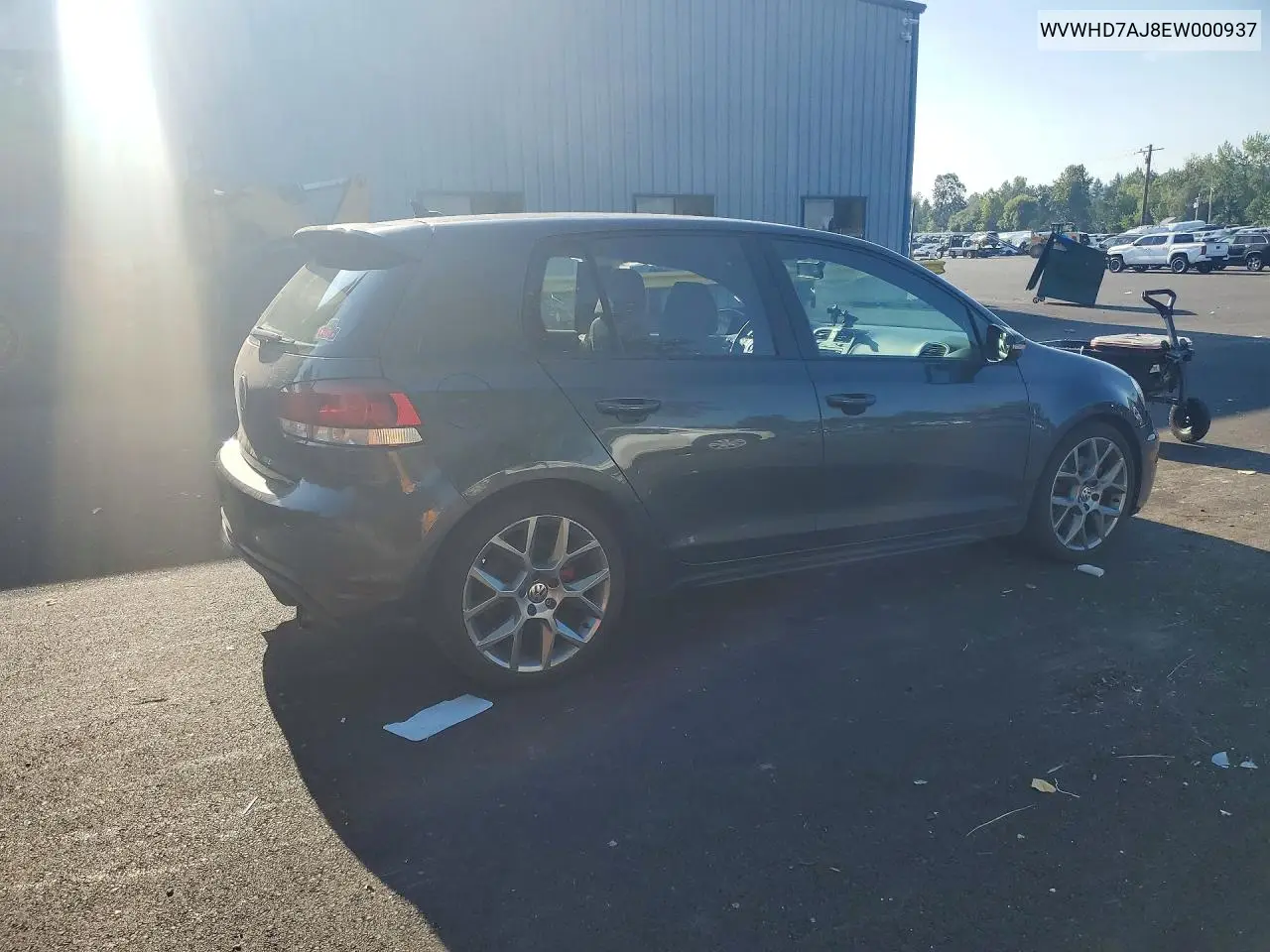 2014 Volkswagen Gti VIN: WVWHD7AJ8EW000937 Lot: 60169256