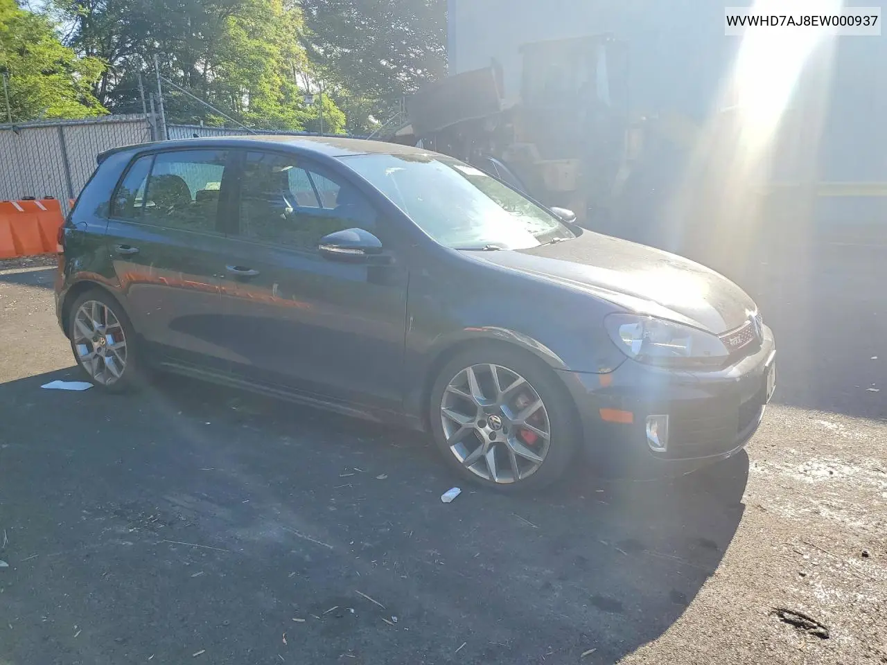 2014 Volkswagen Gti VIN: WVWHD7AJ8EW000937 Lot: 60169256