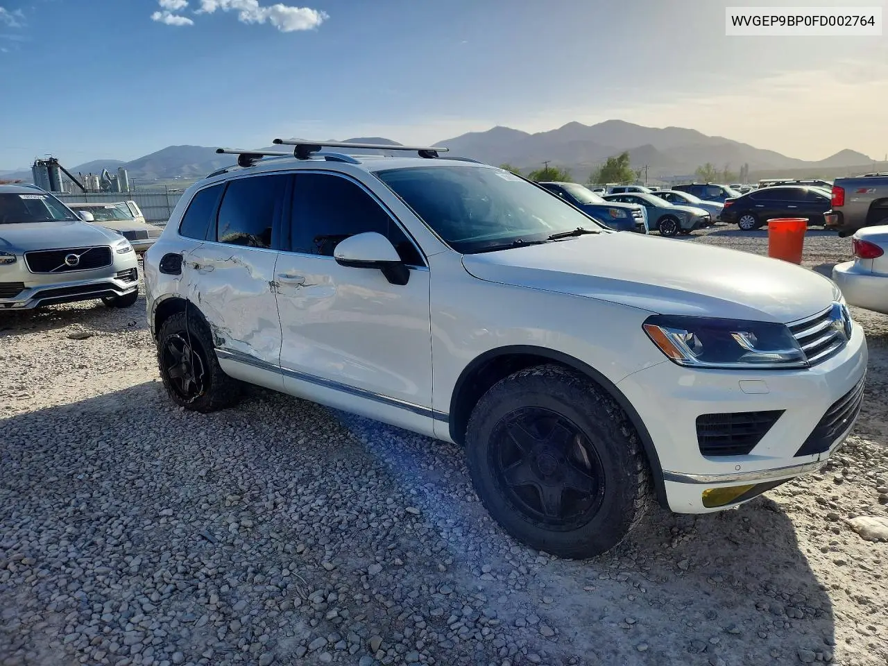 2015 Volkswagen Touareg V6 Tdi VIN: WVGEP9BP0FD002764 Lot: 50637616