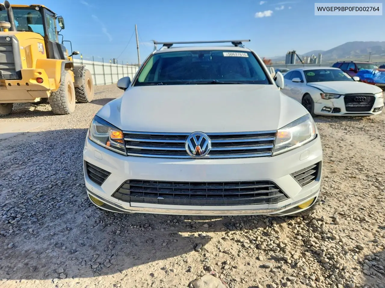 2015 Volkswagen Touareg V6 Tdi VIN: WVGEP9BP0FD002764 Lot: 50637616