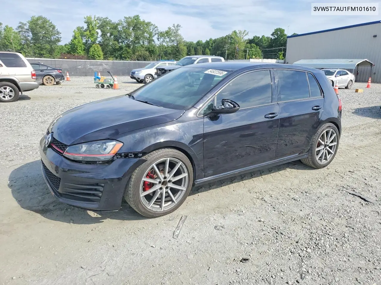 2015 Volkswagen Gti VIN: 3VW5T7AU1FM101610 Lot: 54922596