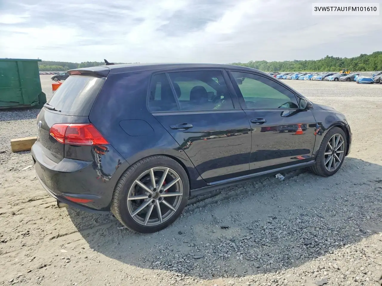 2015 Volkswagen Gti VIN: 3VW5T7AU1FM101610 Lot: 54922596