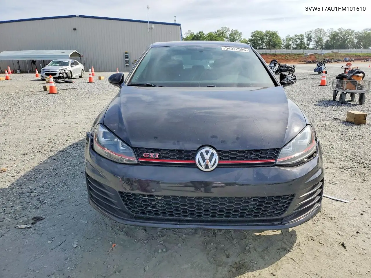 2015 Volkswagen Gti VIN: 3VW5T7AU1FM101610 Lot: 54922596