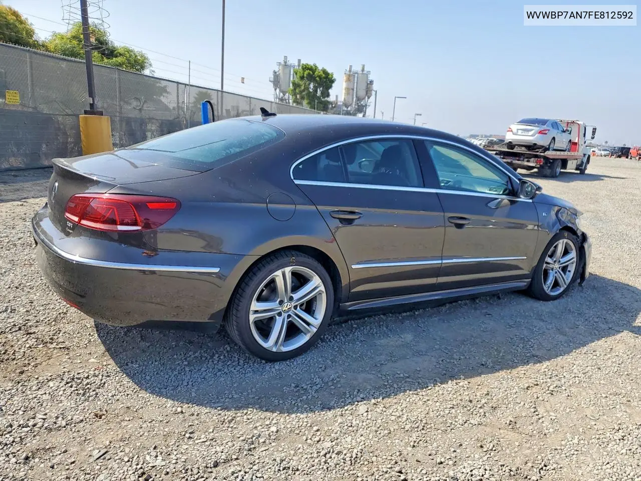 2015 Volkswagen Cc Sport VIN: WVWBP7AN7FE812592 Lot: 55579786