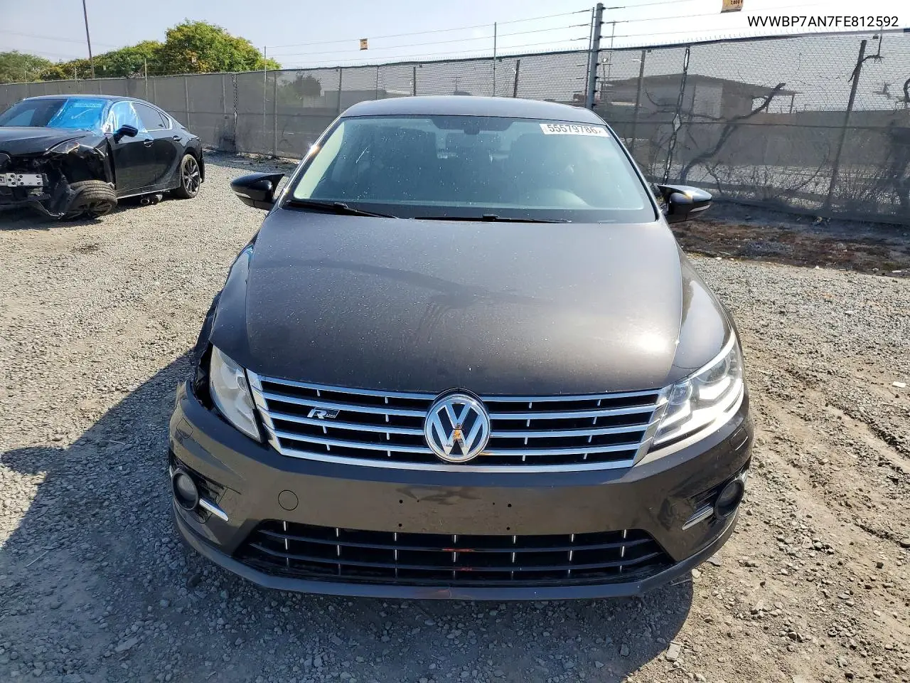 2015 Volkswagen Cc Sport VIN: WVWBP7AN7FE812592 Lot: 55579786