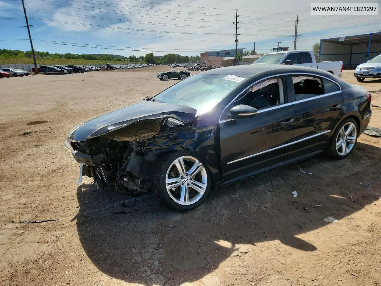 2015 Volkswagen Cc Sport VIN: WVWAN7AN4FE821297 Lot: 57005896