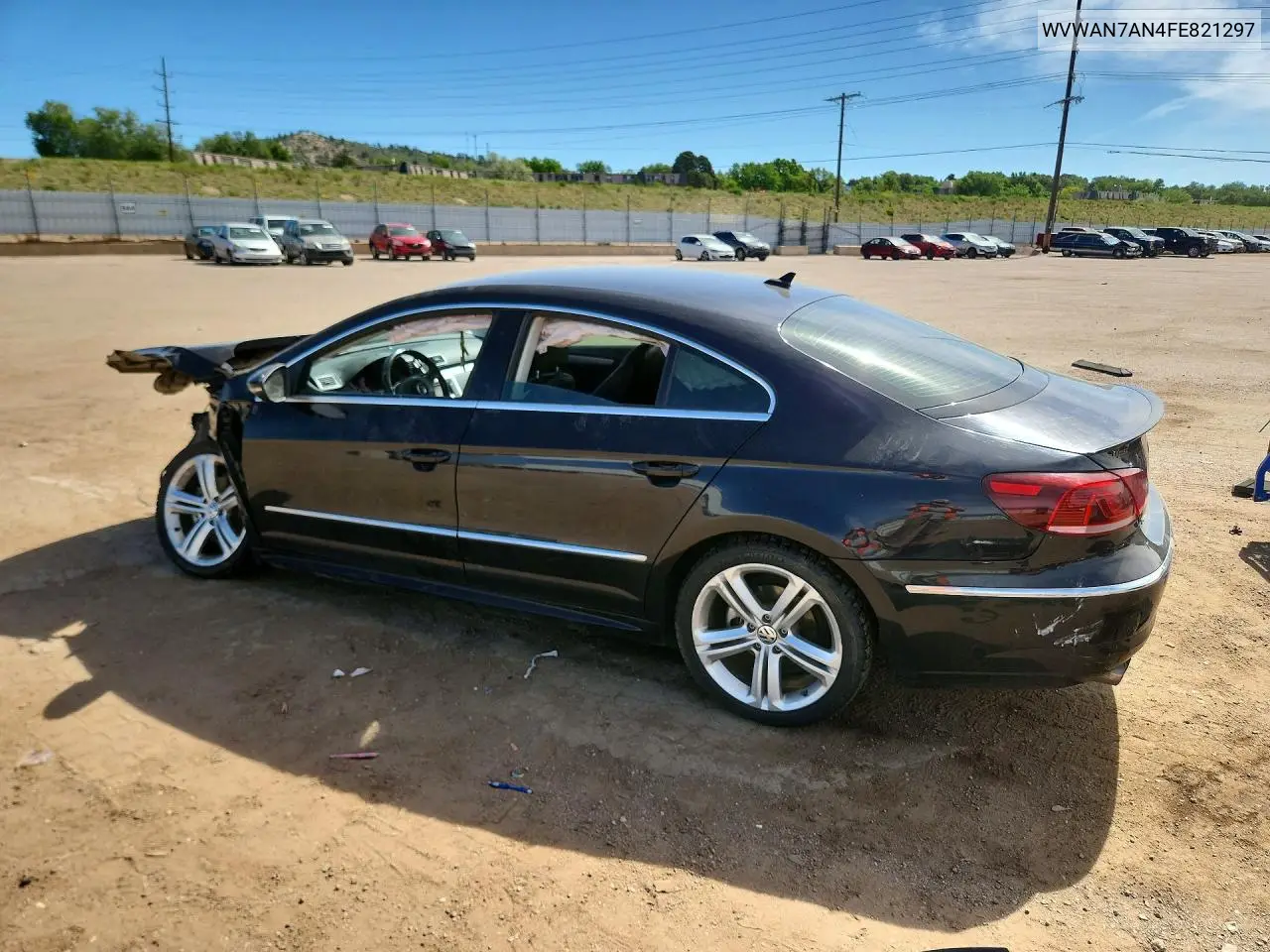 2015 Volkswagen Cc Sport VIN: WVWAN7AN4FE821297 Lot: 57005896