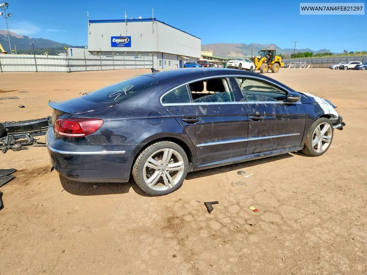 2015 Volkswagen Cc Sport VIN: WVWAN7AN4FE821297 Lot: 57005896