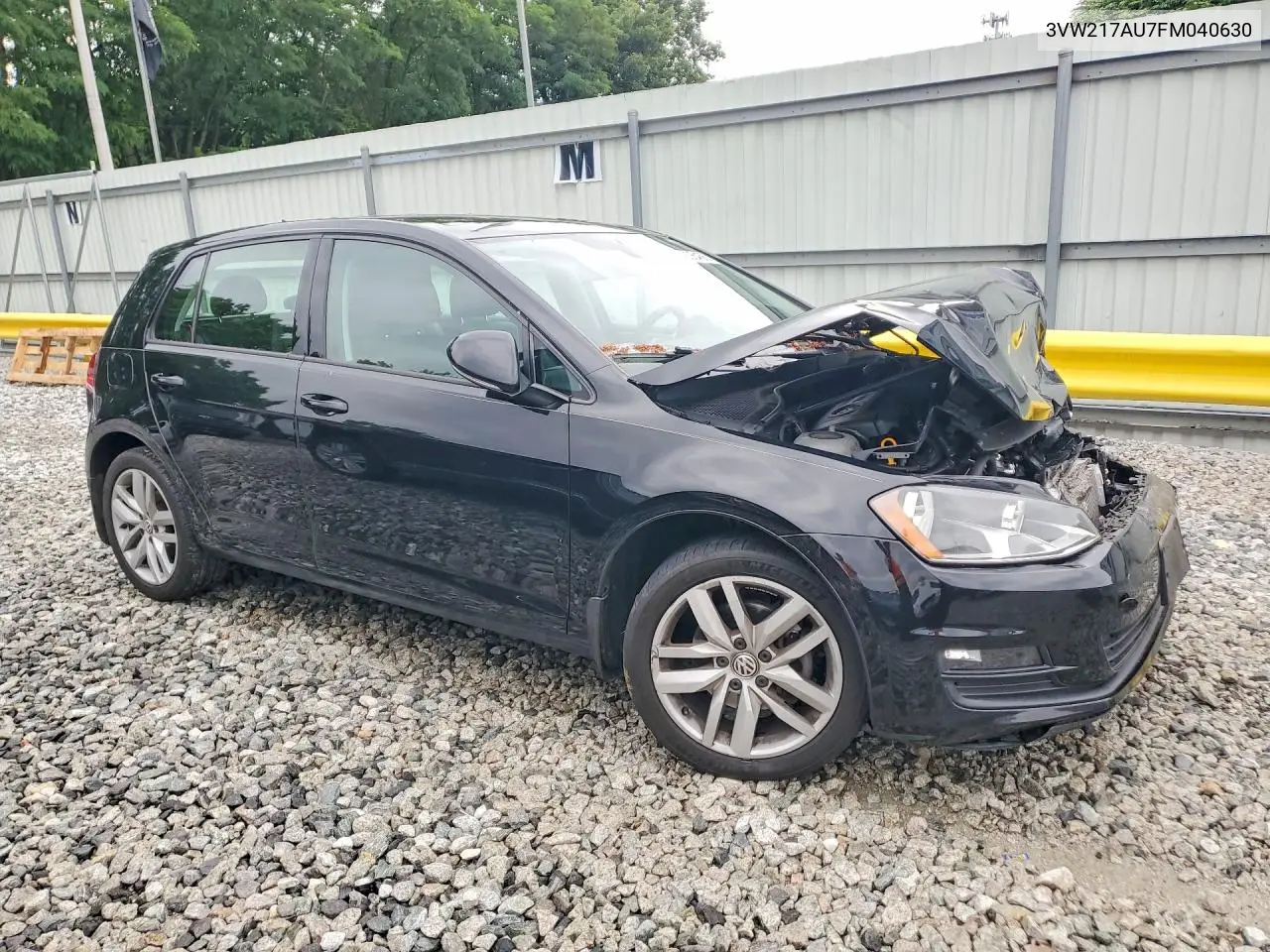 2015 Volkswagen Golf VIN: 3VW217AU7FM040630 Lot: 57606436