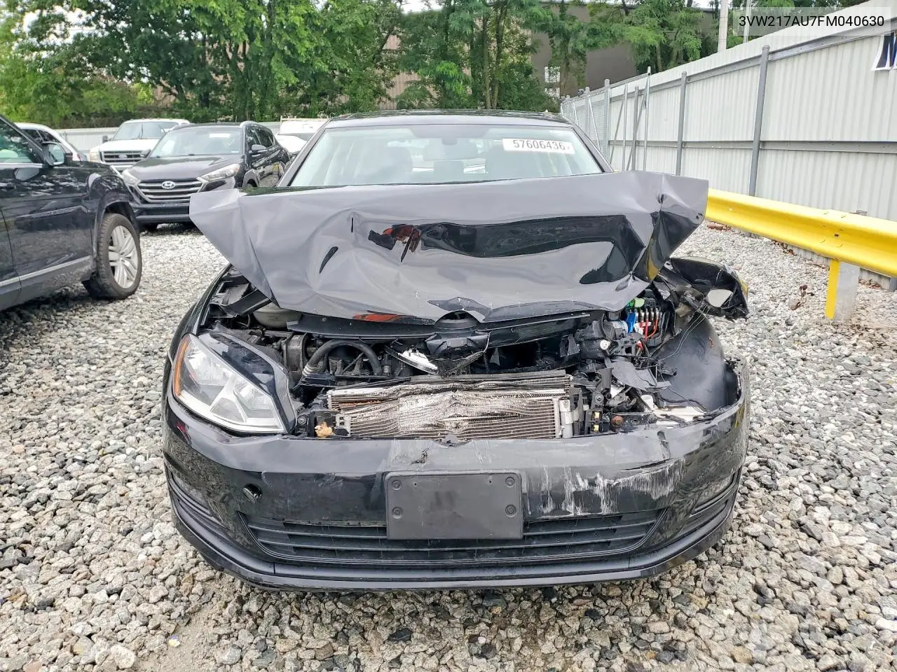 2015 Volkswagen Golf VIN: 3VW217AU7FM040630 Lot: 57606436