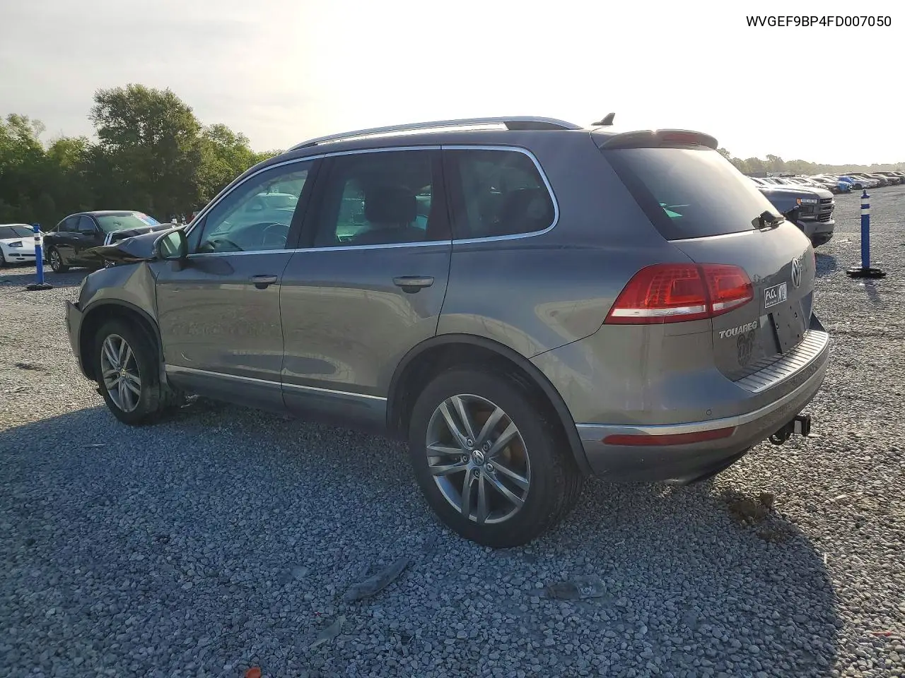 2015 Volkswagen Touareg V6 VIN: WVGEF9BP4FD007050 Lot: 58275326