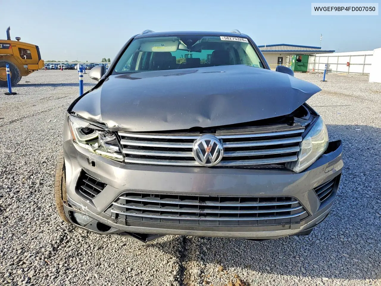2015 Volkswagen Touareg V6 VIN: WVGEF9BP4FD007050 Lot: 58275326