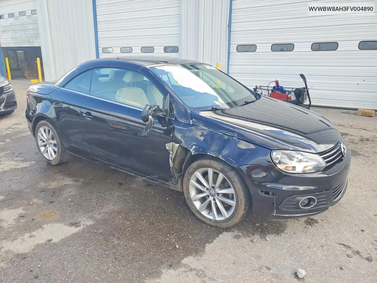 2015 Volkswagen Eos Komfort VIN: WVWBW8AH3FV004890 Lot: 58280306