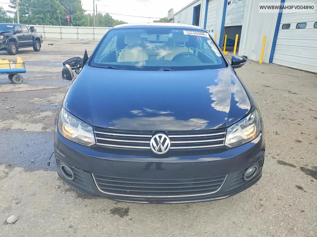 2015 Volkswagen Eos Komfort VIN: WVWBW8AH3FV004890 Lot: 58280306