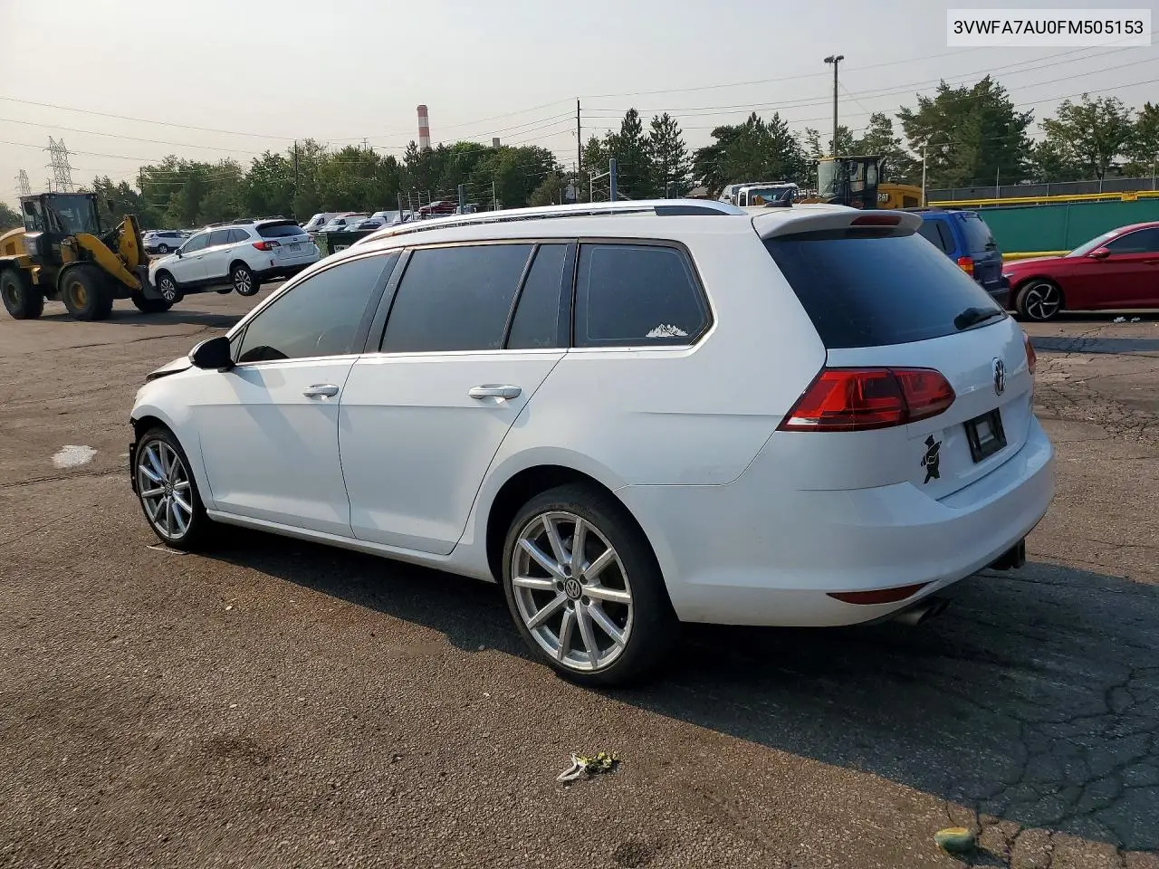 2015 Volkswagen Golf Sportwagen Tdi S VIN: 3VWFA7AU0FM505153 Lot: 59357456