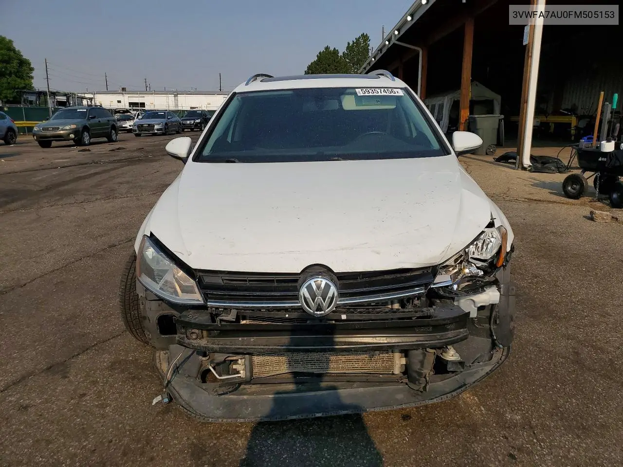 2015 Volkswagen Golf Sportwagen Tdi S VIN: 3VWFA7AU0FM505153 Lot: 59357456