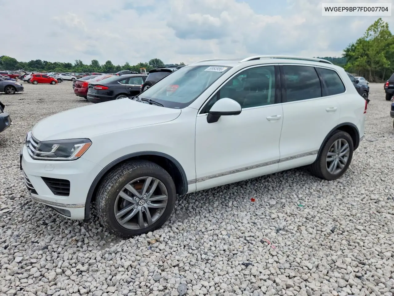 2015 Volkswagen Touareg VIN: WVGEP9BP7FD007704 Lot: 59993956