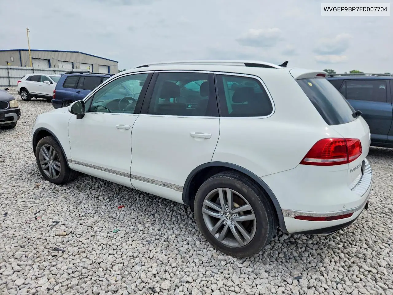 2015 Volkswagen Touareg VIN: WVGEP9BP7FD007704 Lot: 59993956