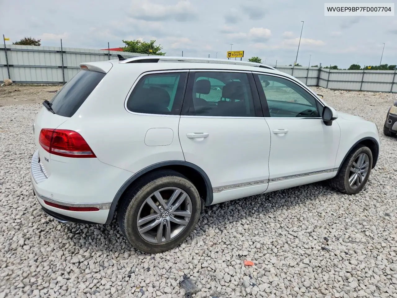 2015 Volkswagen Touareg VIN: WVGEP9BP7FD007704 Lot: 59993956