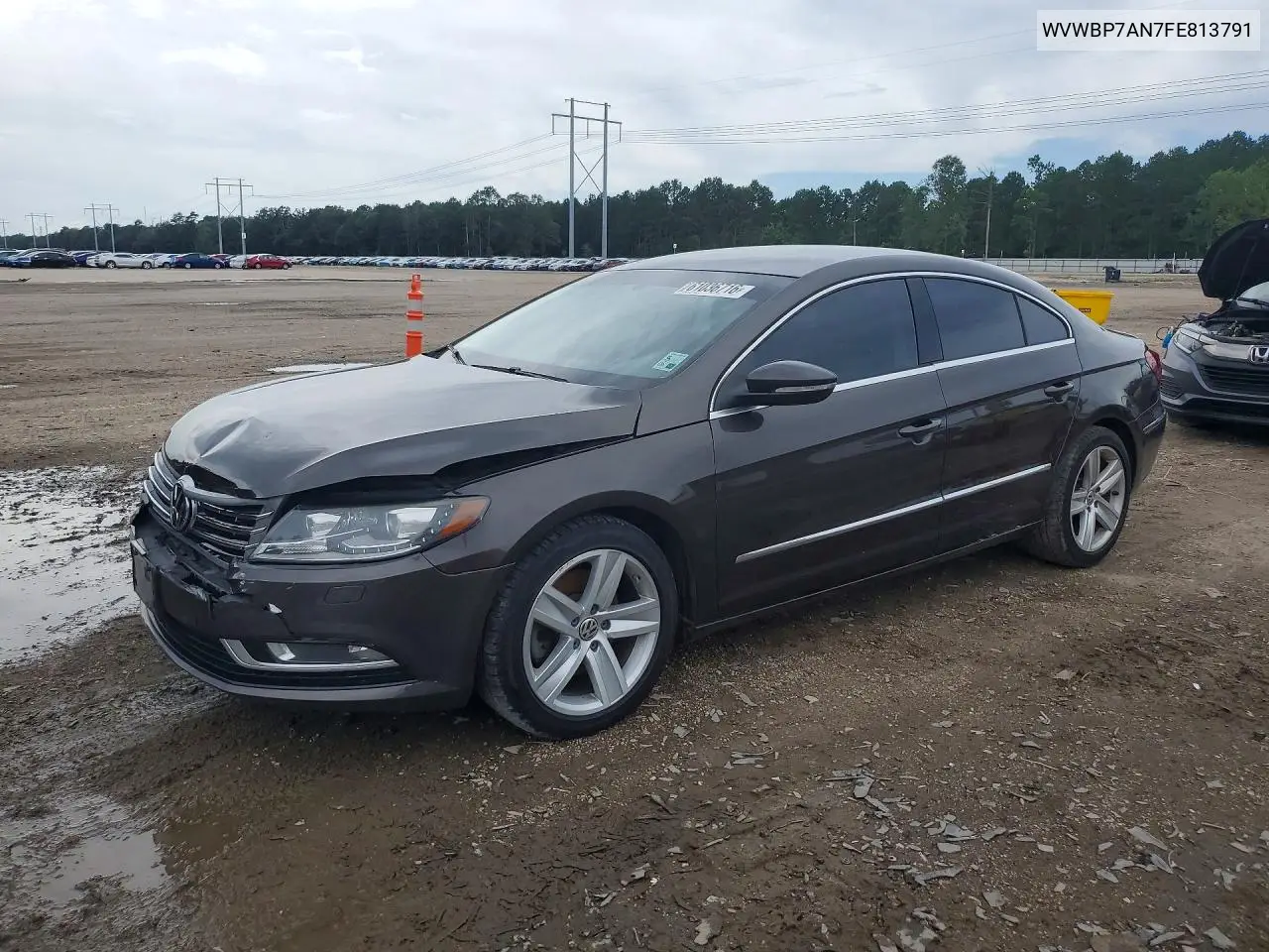 2015 Volkswagen Cc Sport VIN: WVWBP7AN7FE813791 Lot: 61036716