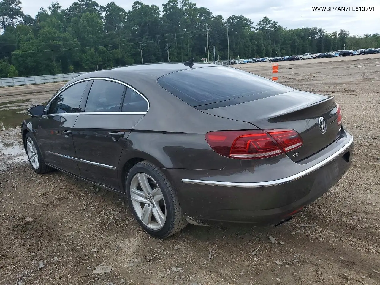 2015 Volkswagen Cc Sport VIN: WVWBP7AN7FE813791 Lot: 61036716