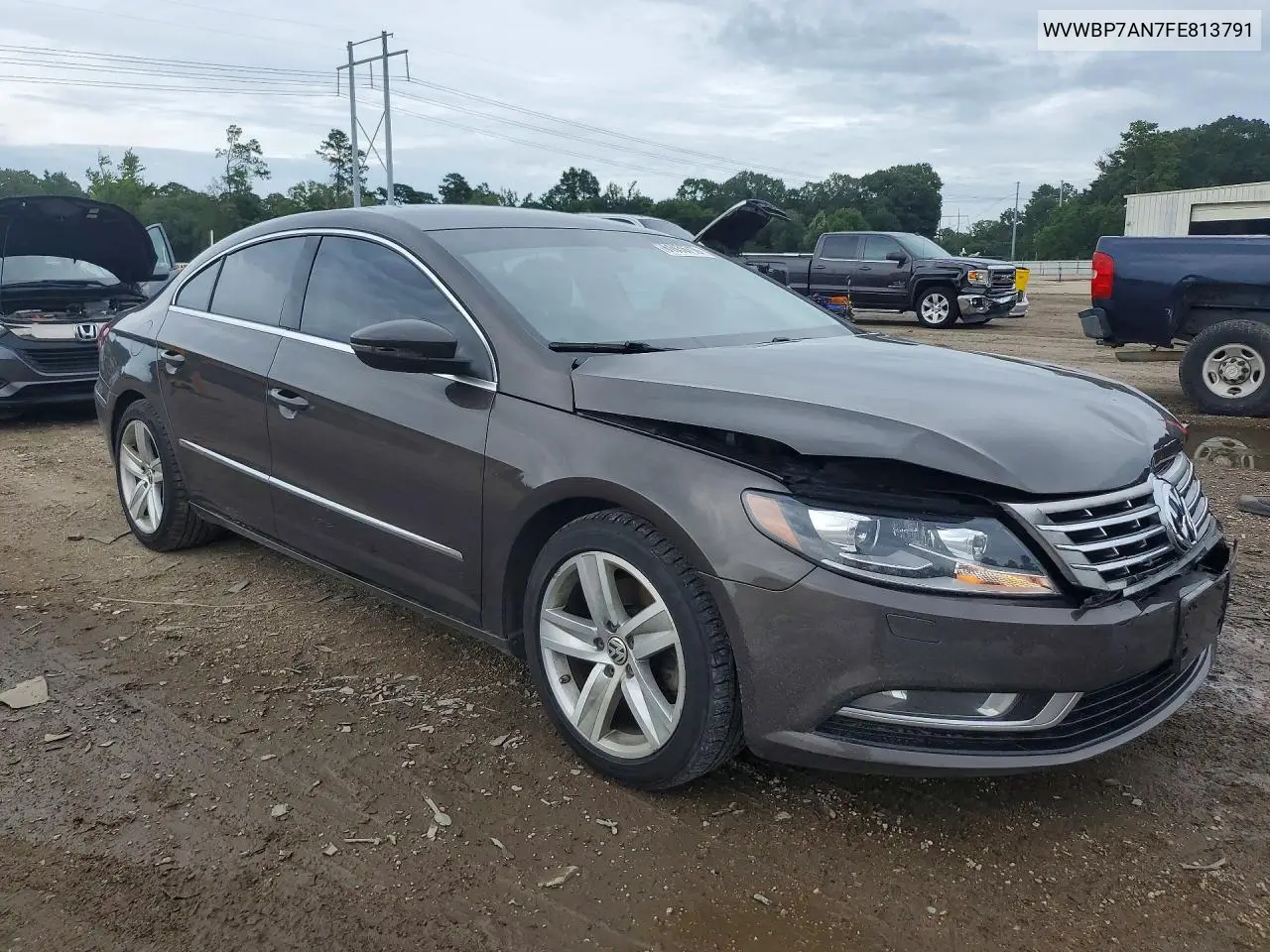 2015 Volkswagen Cc Sport VIN: WVWBP7AN7FE813791 Lot: 61036716