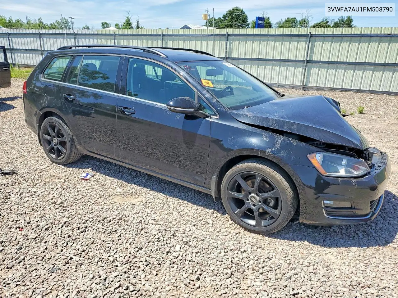 2015 Volkswagen Golf Sportwagen Tdi S VIN: 3VWFA7AU1FM508790 Lot: 61399456